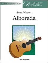 Alborada piano sheet music cover